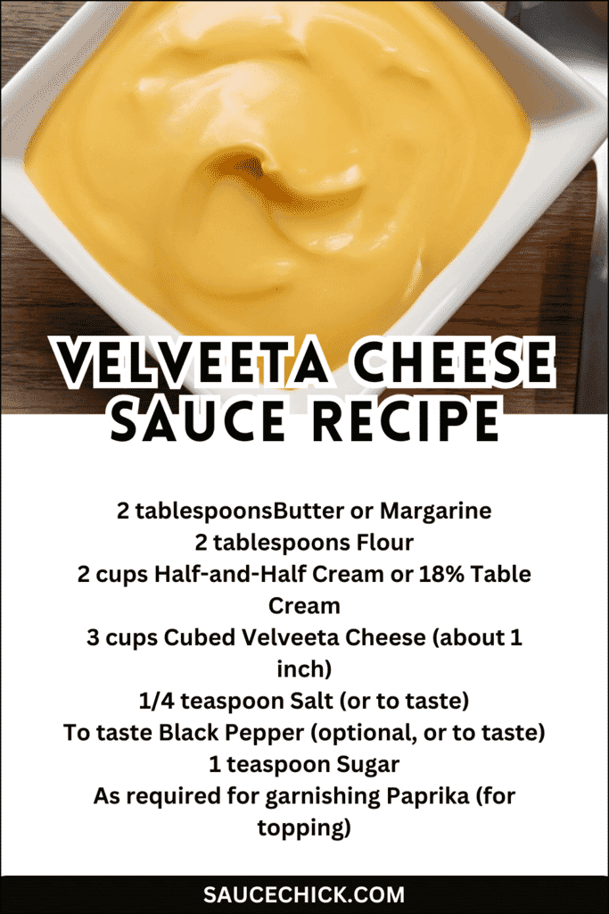 Velveeta Cheese Sauce