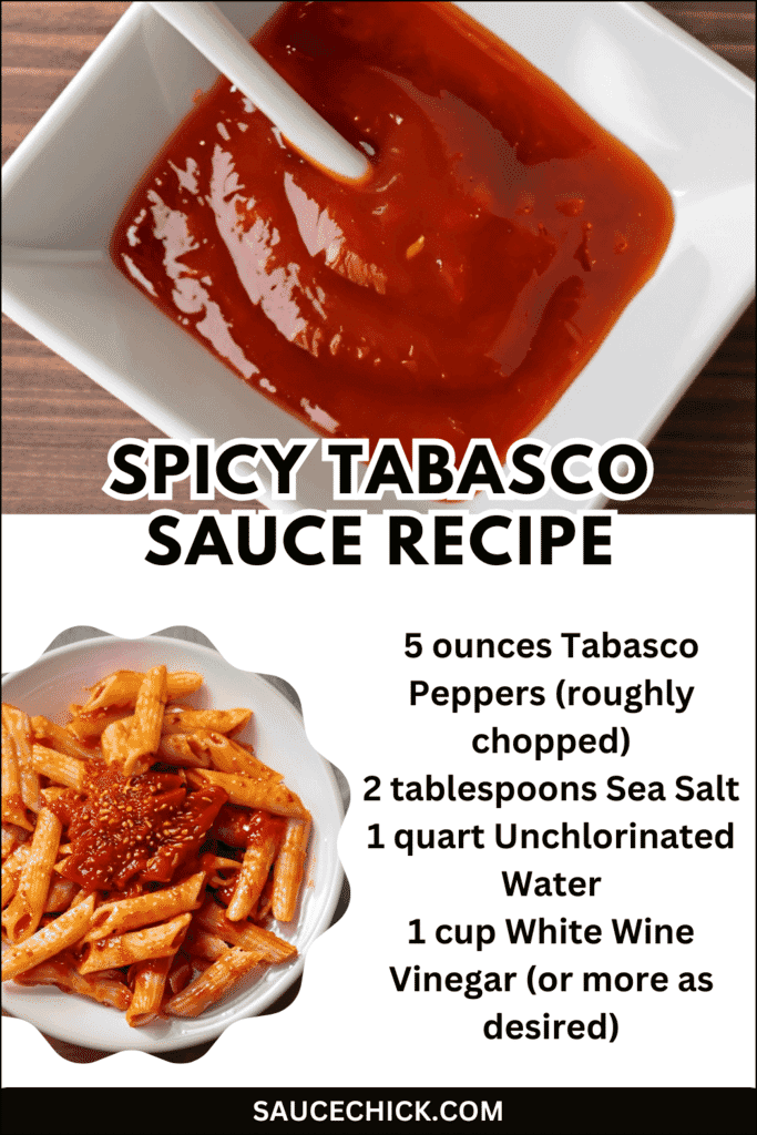 Tabasco Sauce Recipe