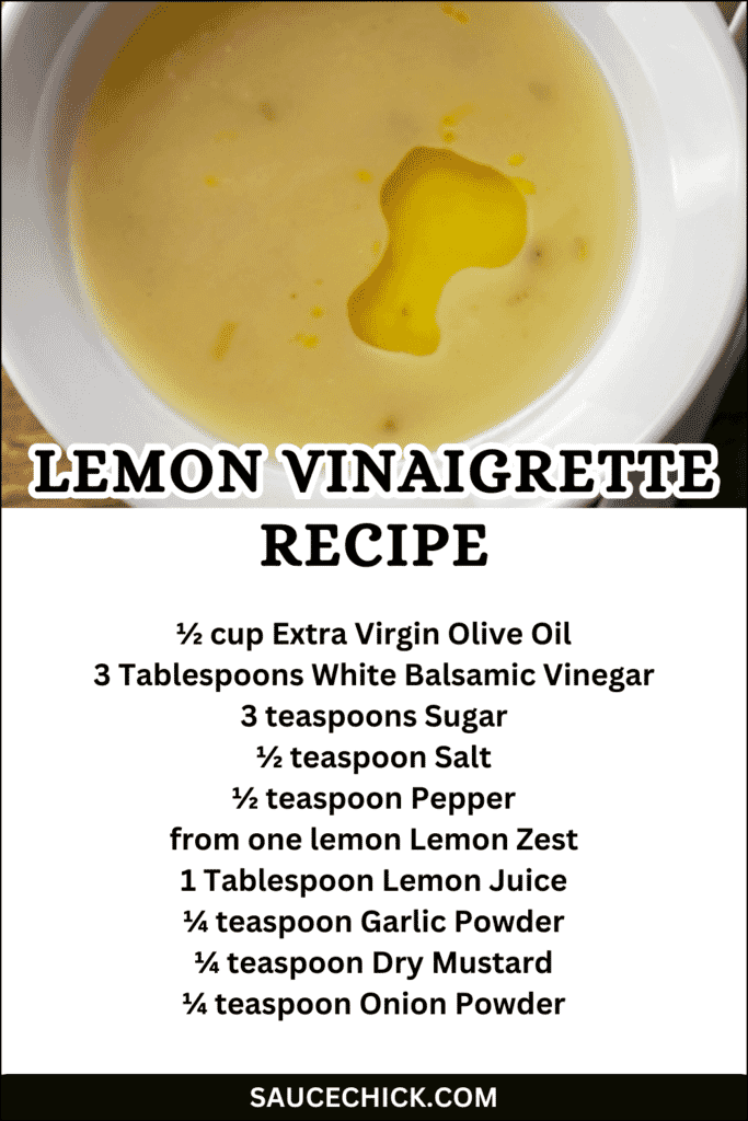 Lemon Vinaigrette Recipe