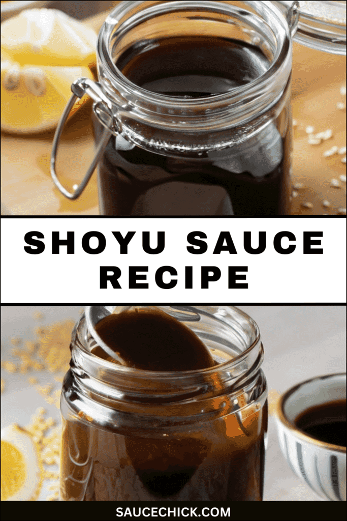 Shoyu Sauce Recipe