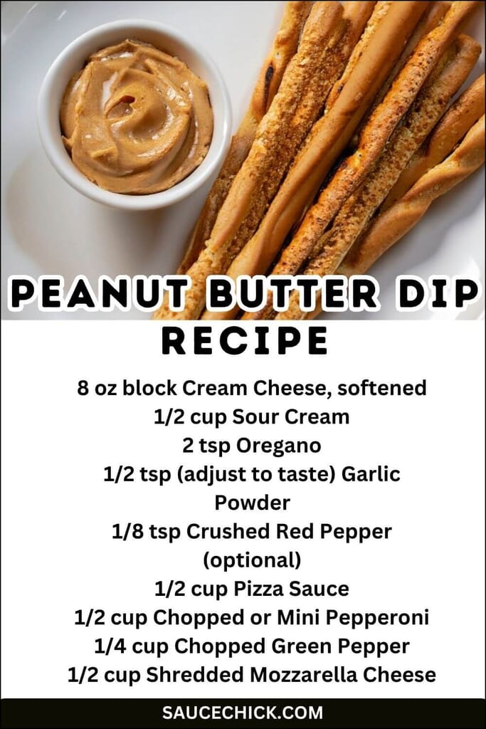 Peanut Butter Dip Recipe