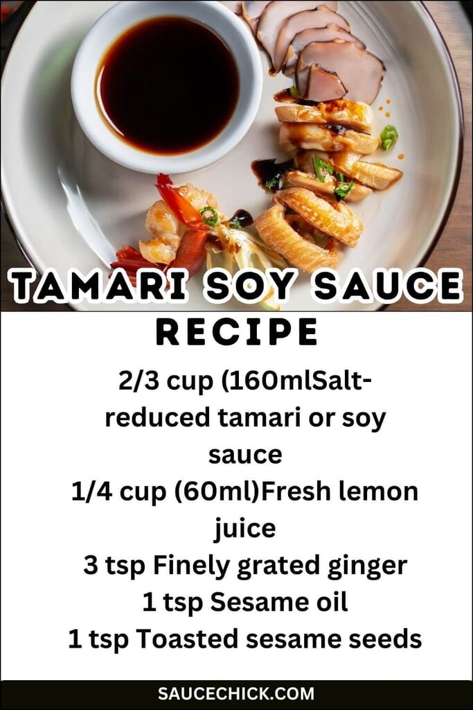 Tamari Soy Sauce Recipe