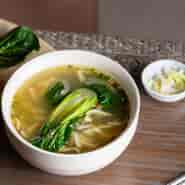 25-Minutes Ginger Garlic Bok Choy Soup - A Delicious Choice