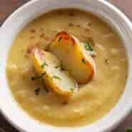 35-Minutes Baked Potato Soup - A Satisfying Cozy Appetizer