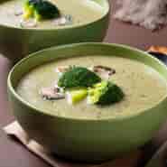 7-Minutes Broccoli And Mushroom Soup Recipe With Nutritious Goodness