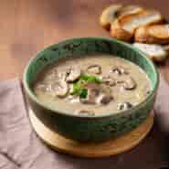 20-Minutes Mushroom Stroganoff Soup Infused With Rich Flavors