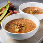 Rhubarb Lentil Soup - A Vibrant And Hearty Dish To Try