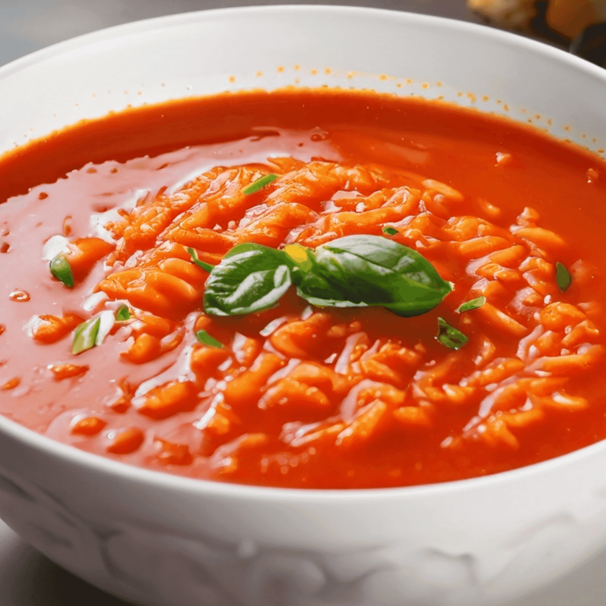 Quick Tomato Rice Soup Recipe How To Flavorful Fast Soup Chick   SOUP0150 2 1 