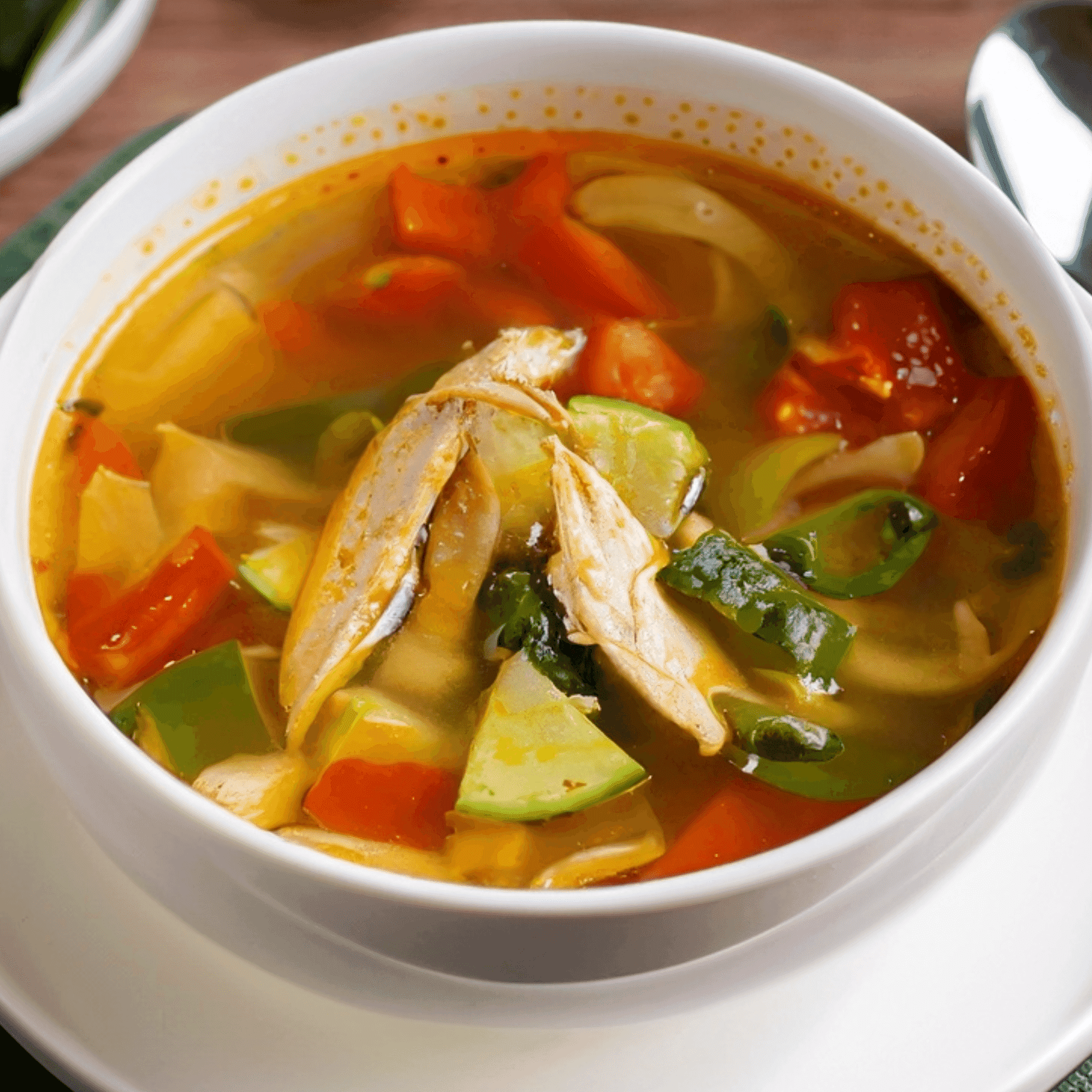 Zesty Mexican Chicken Lime Soup Recipe – Try It Now - Soup Chick