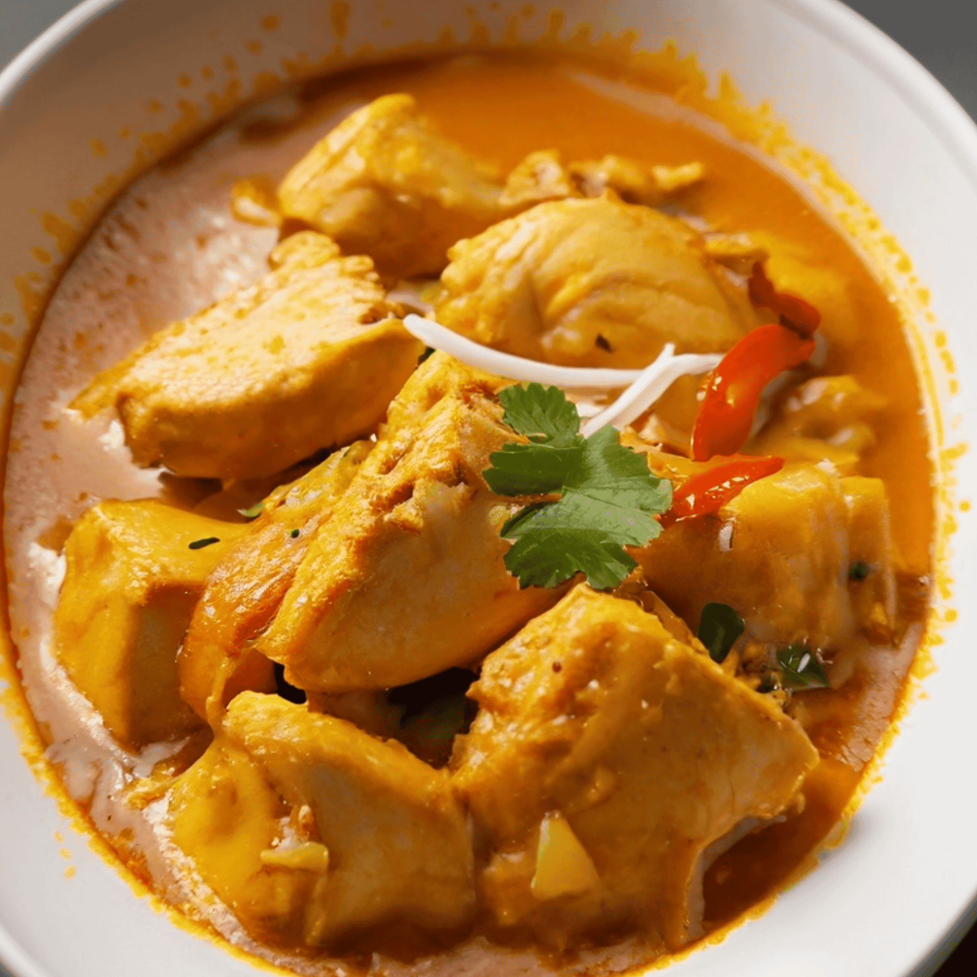Umami Coconut Curry Chicken Recipe With The Flavors Of Sea