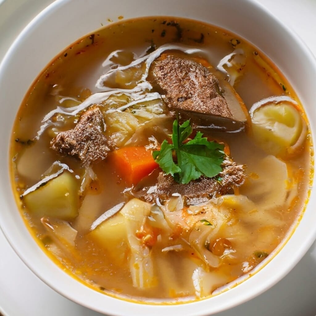  Cabbage Beef Soup Recipe