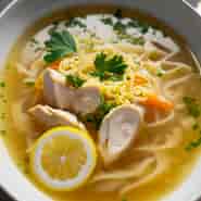 Lemony Chicken Noodle Soup For Your TasteBuds