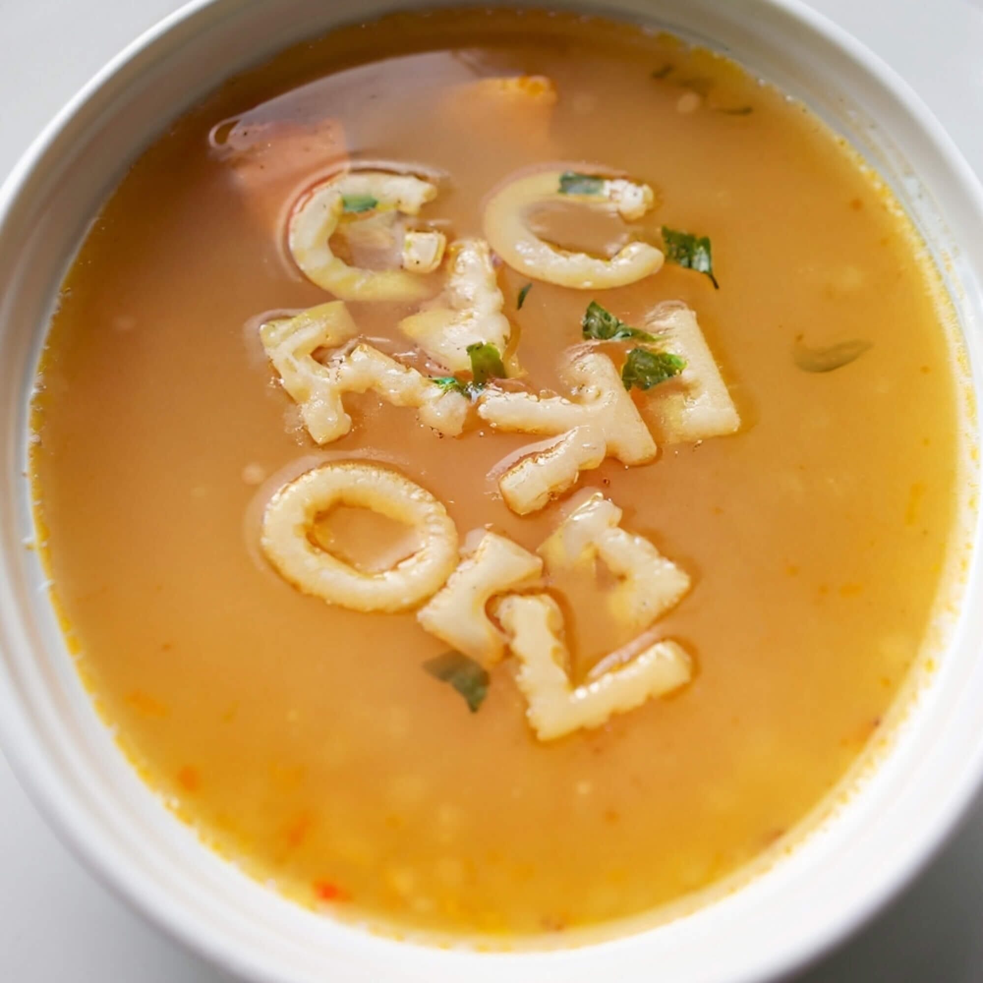 Alphabet Soup Recipe