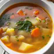 40-Minutes Old Fashioned Vegetable Soup Recipe To Try
