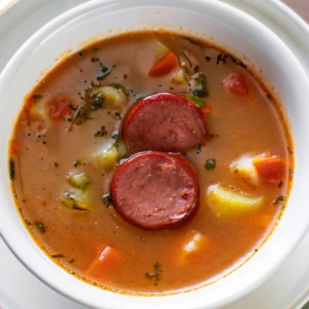 Andouille Sausage Soup 