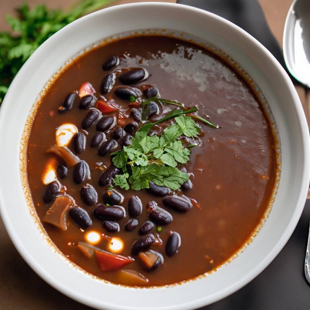 Delicious Smoky Black Bean Soup – Latin American Cuisine - Soup Chick