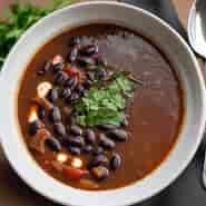 Delicious Smoky Black Bean Soup - Latin American Cuisine