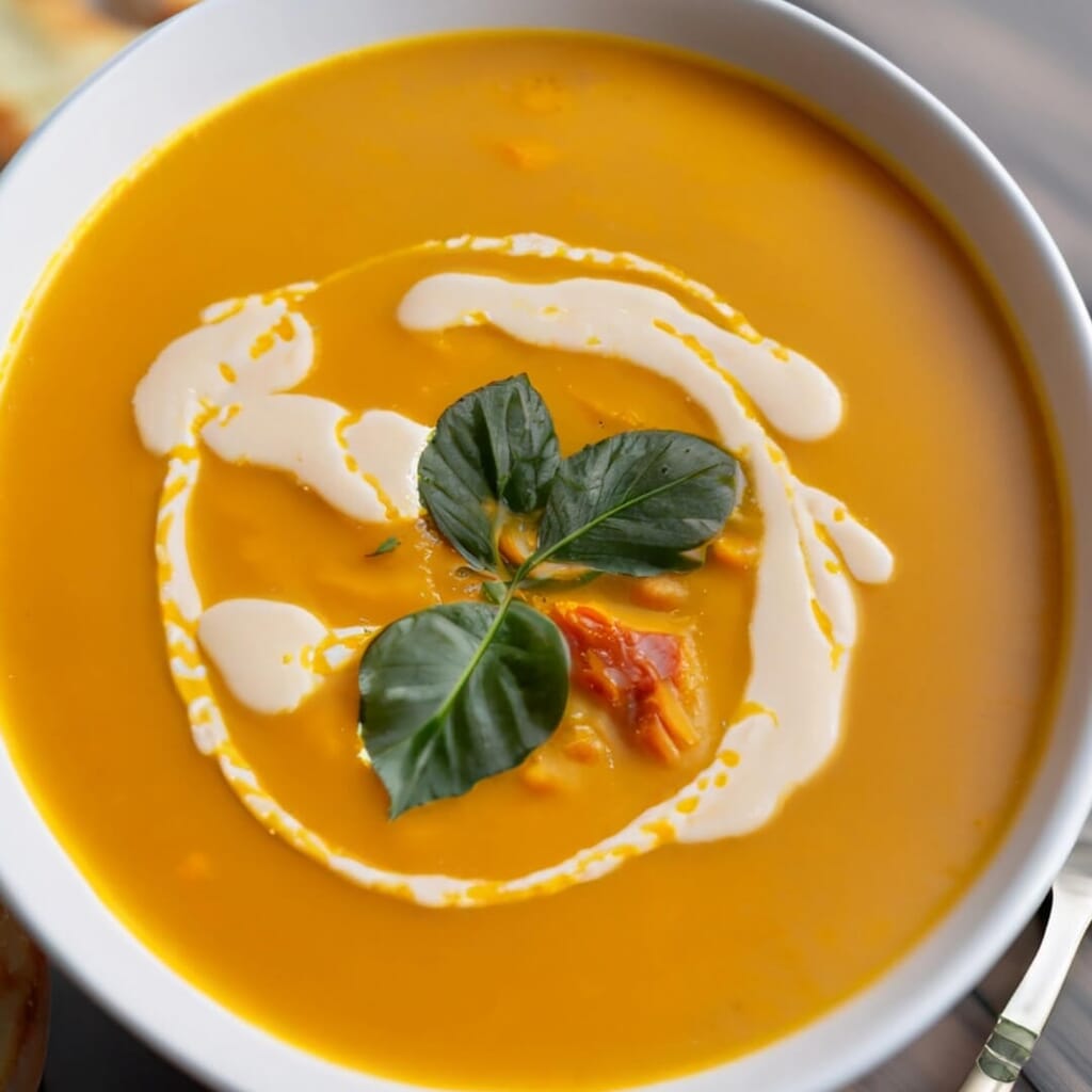 thai pumpkin soup 
