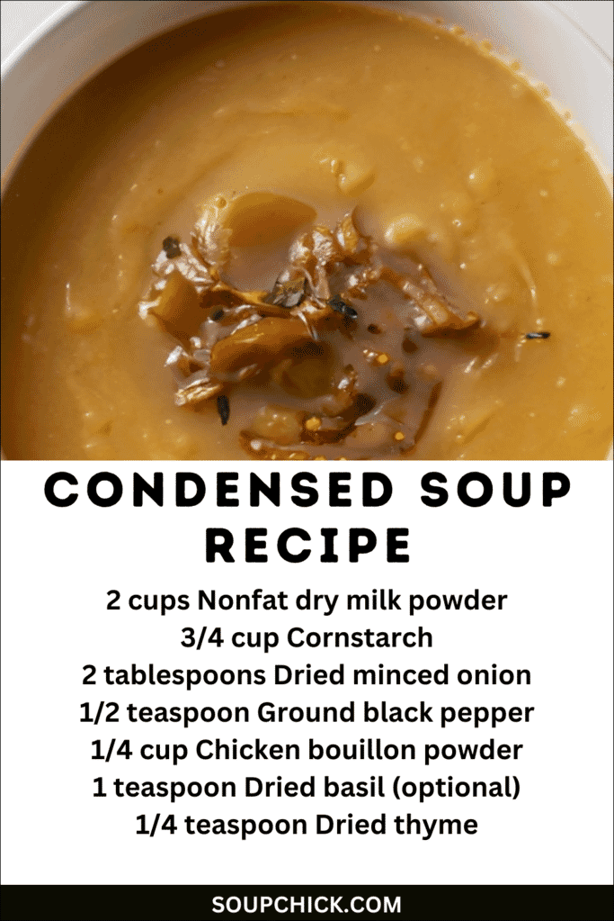 Condensed Soup Recipe