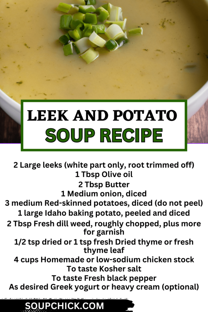 Creamy Leek And Potato Soup Recipe (Your Go-To Winter Warmer) - Soup Chick