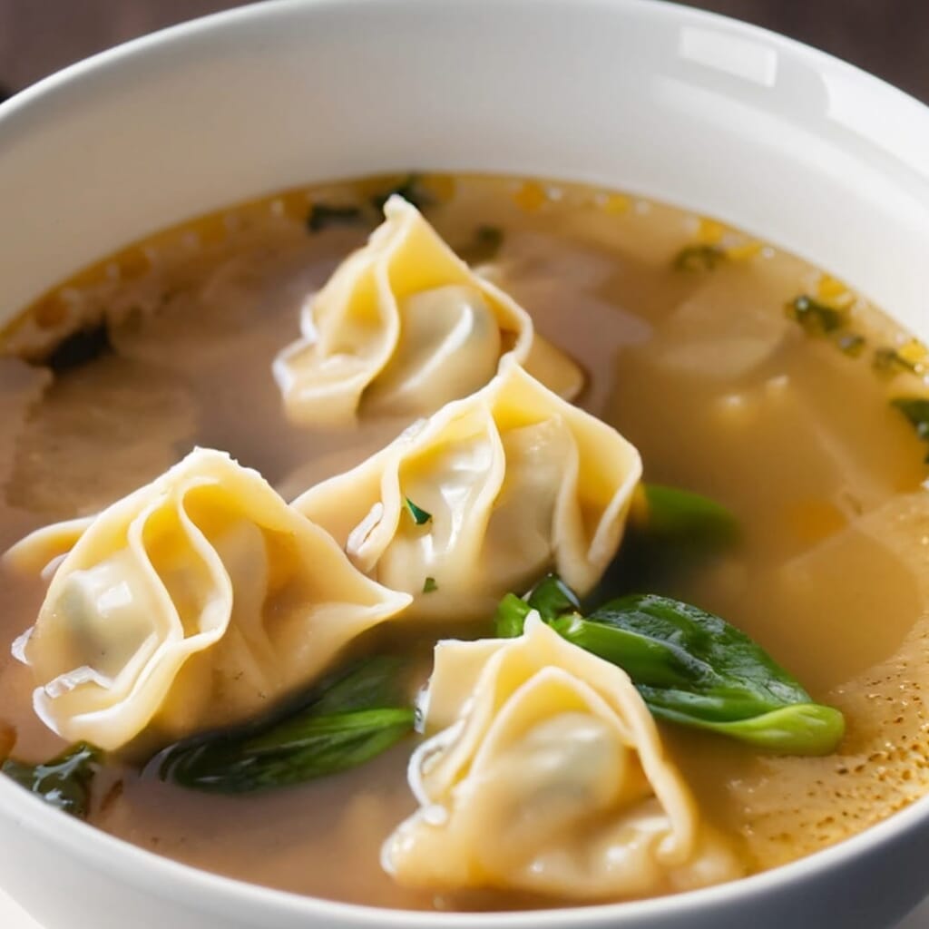 10- minutes Homemade Wonton Soup Recipe- A Quick And Nutrient Rich ...