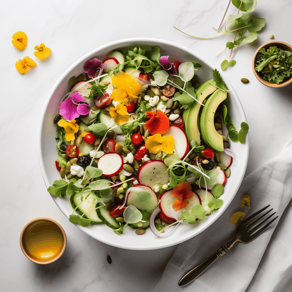 Spring Mix Salad Recipe