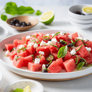 Watermelon Salad Recipe (A Colorful Refreshing Delight)