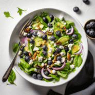 Blueberry Salad Recipe (Sweet And Savory Flavors)