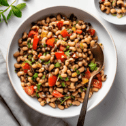 Delicious Black Eyed Pea Salad Recipe - A Healthy Dish