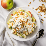 20-Minutes Taffy Apple Salad Recipe - A Classic Taste To Try