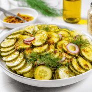 10-Minutes Pickle Salad Recipe - A Refreshing Delightful Fusion
