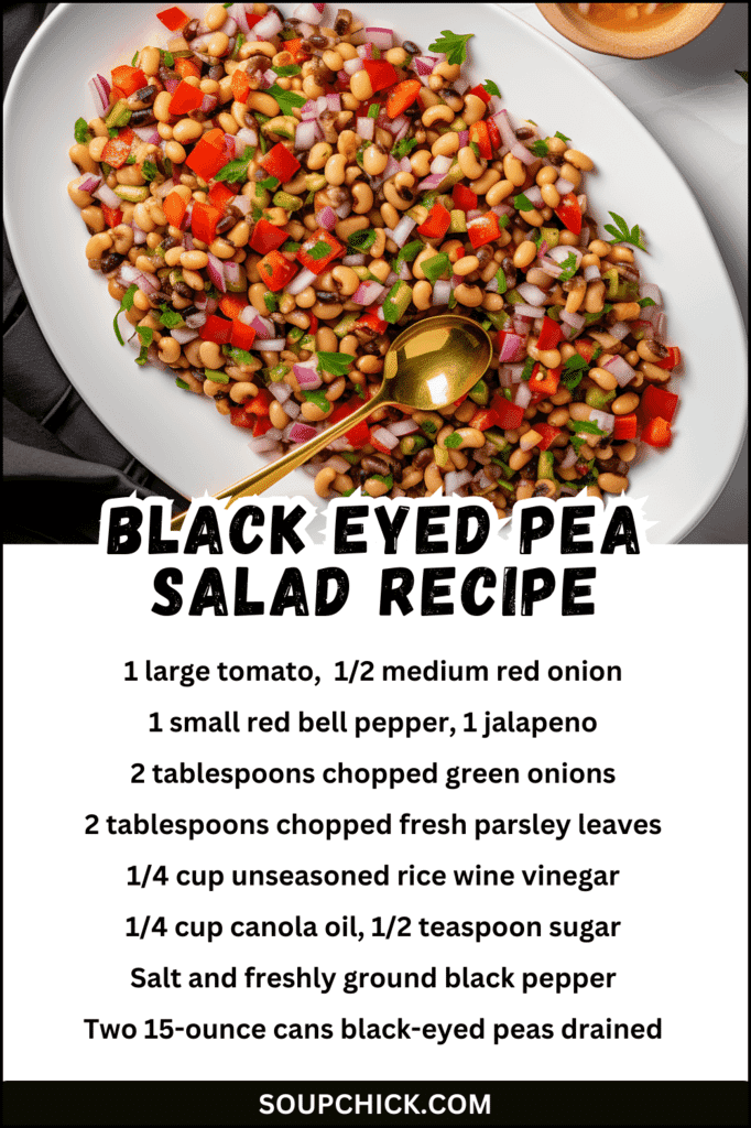 Black Eyed Pea Salad Recipe