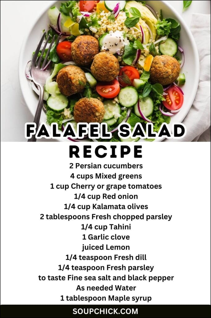 Falafel Salad Recipe 