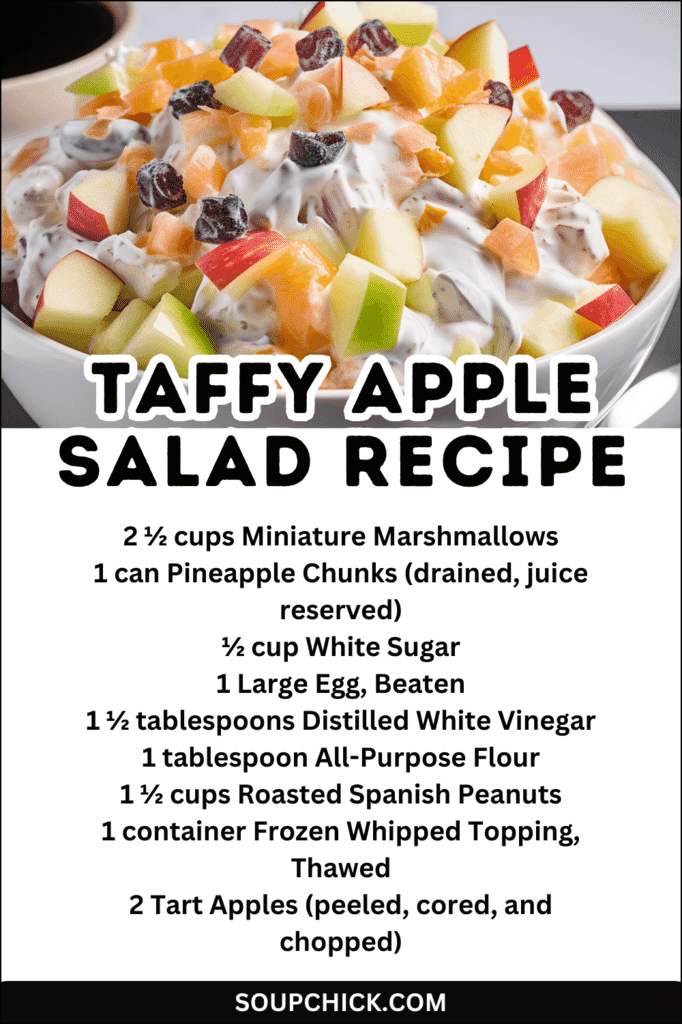 Taffy Apple Salad Recipe