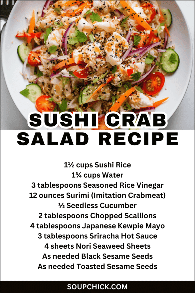 Sushi Crab Salad Recipe
