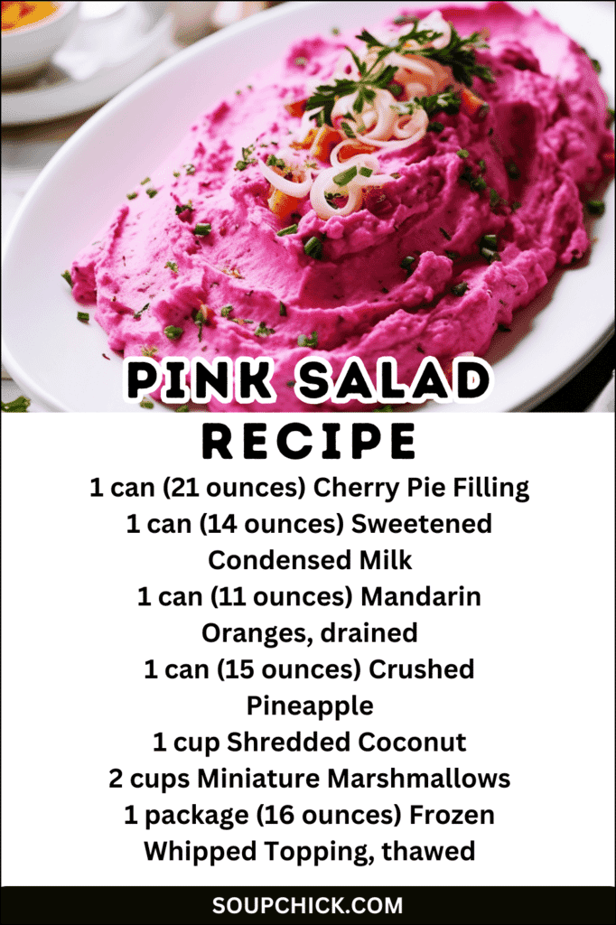 Pink Salad Recipe
