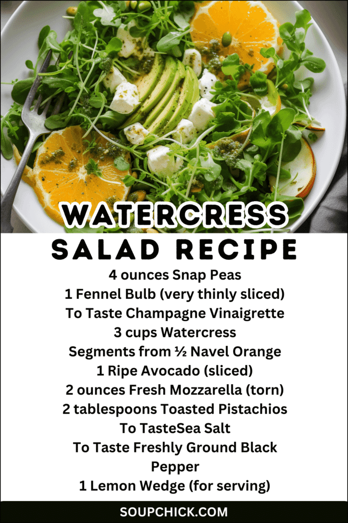Watercress Salad Recipe