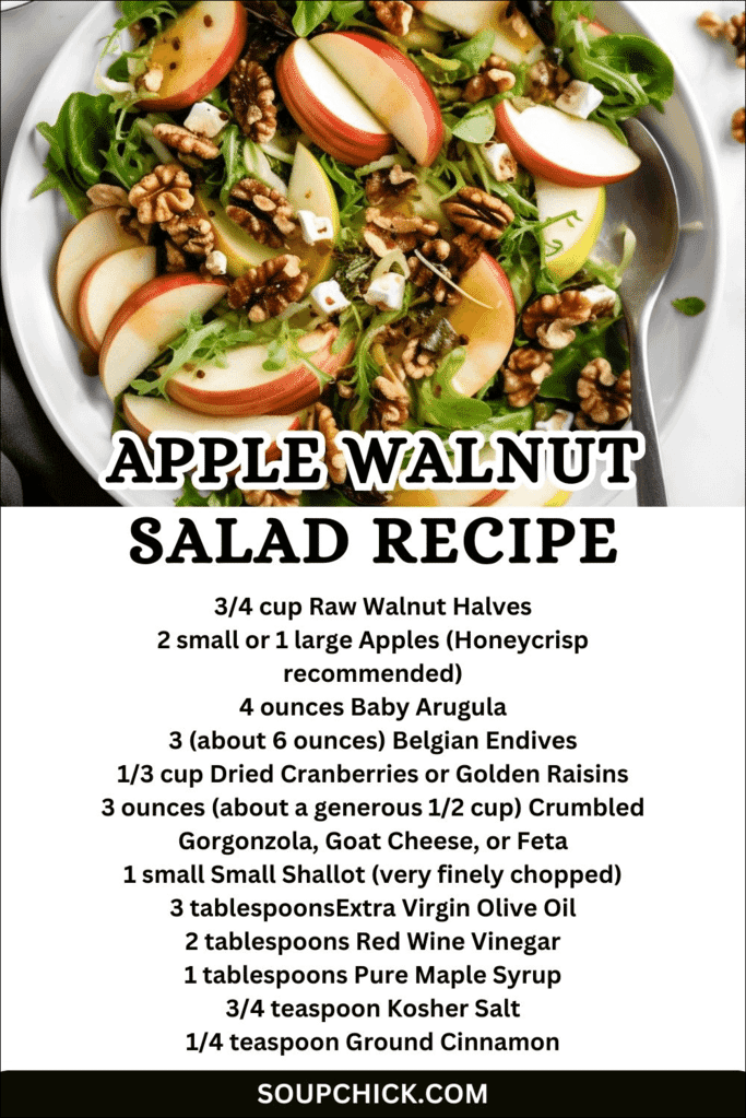 Apple Walnut Salad Recipe  