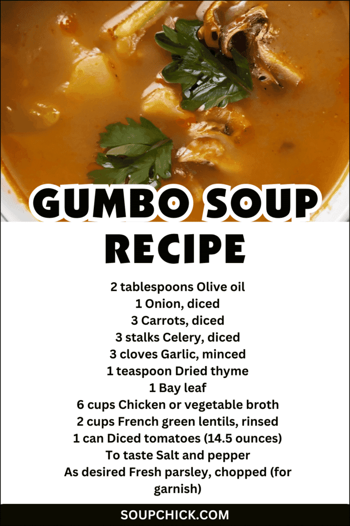 Chicken Gumbo Soup