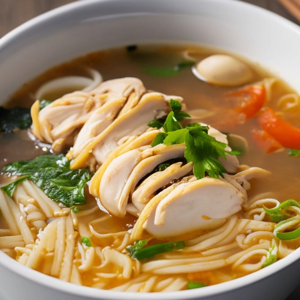 Asian Chicken Noodle Soup Recipe