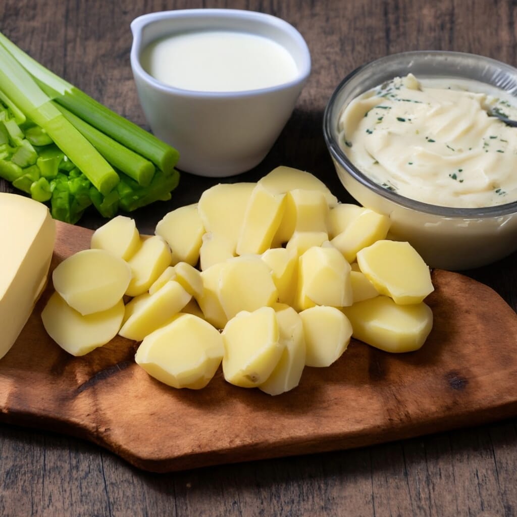 Creamy Irish Potato Soup Ingredients