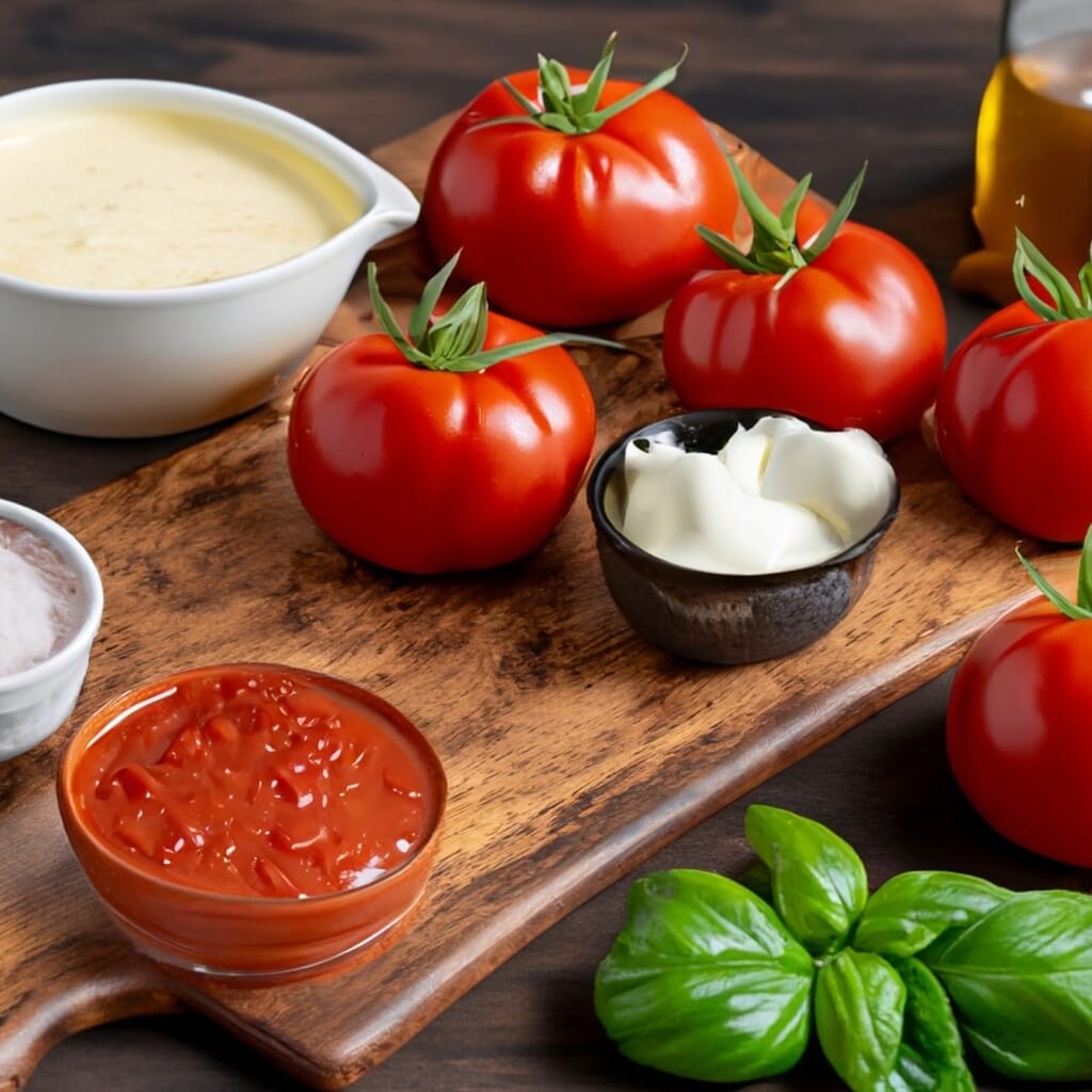 Creamy Tomato Basil Soup Recipe 