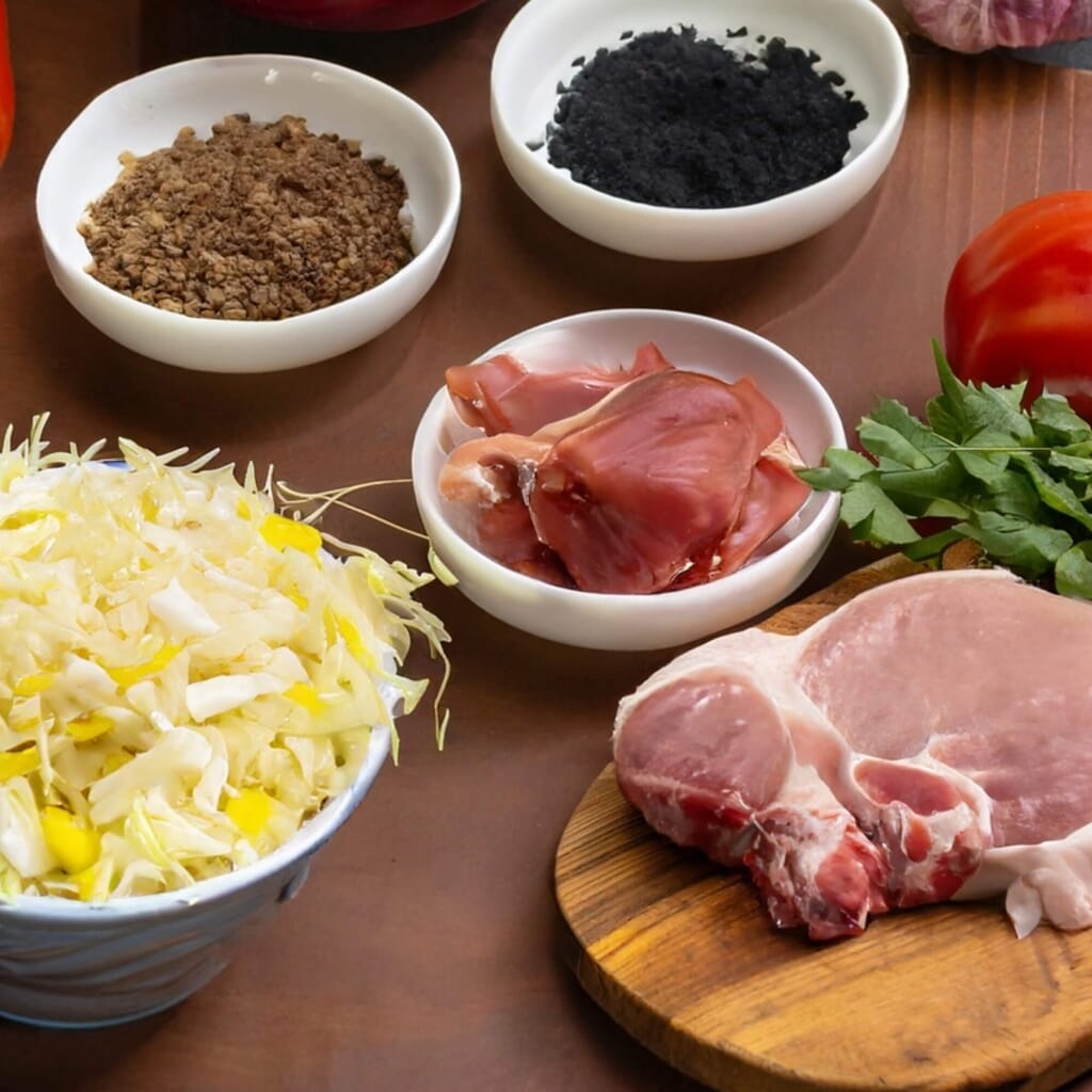 Ingredients tips Pork Cabbage Soup 