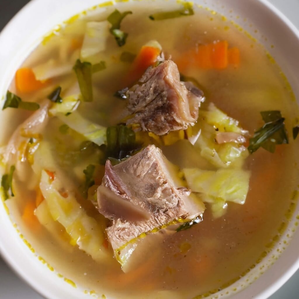 Pork Cabbage Soup