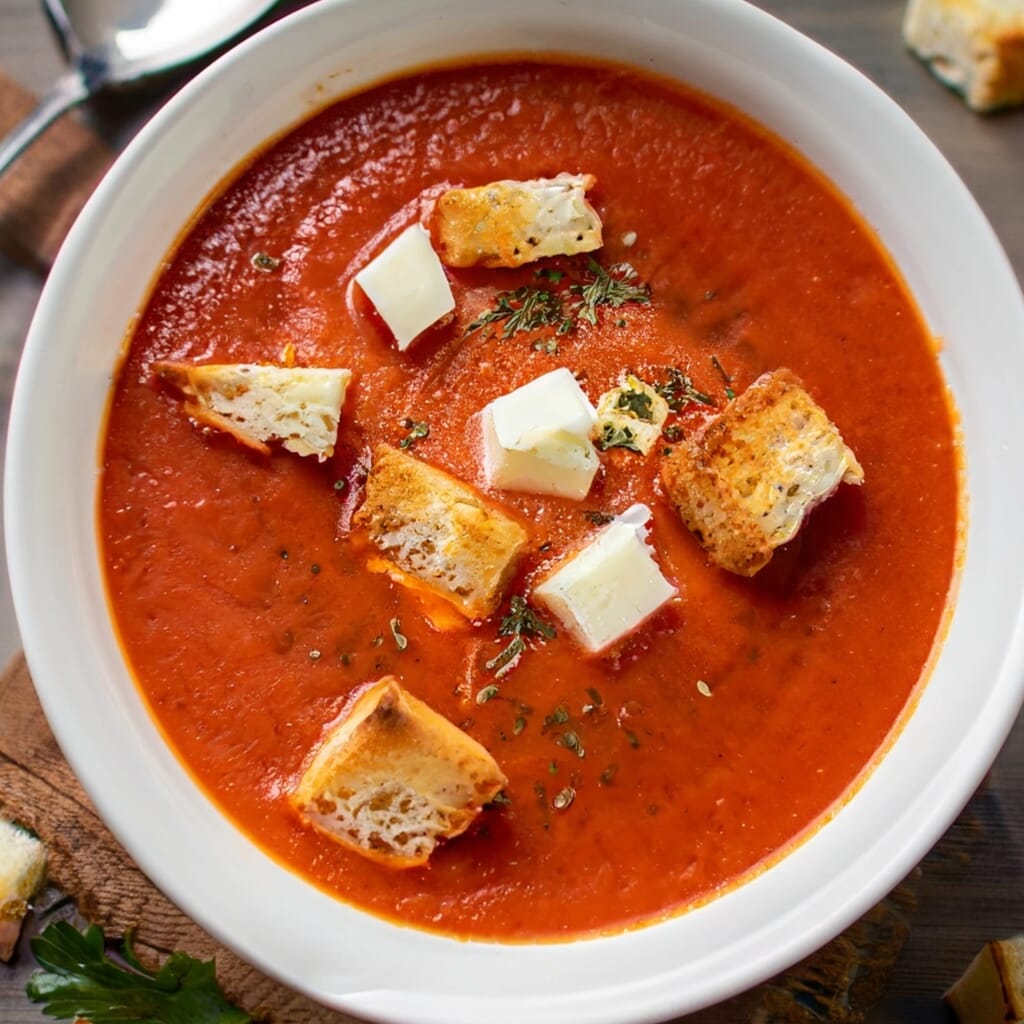 Tomato And Red Pepper Soup 