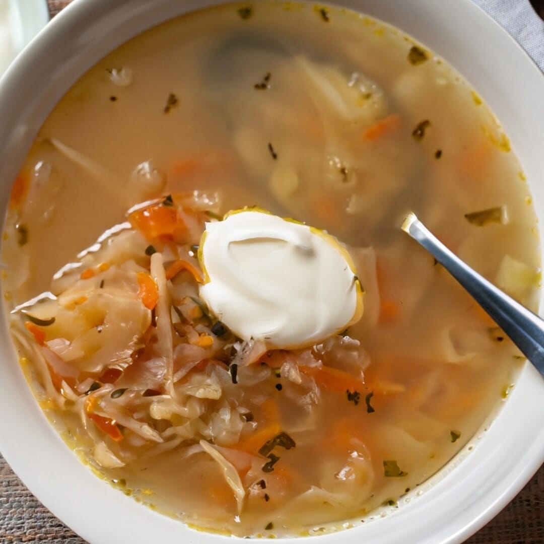 Delightful German Sauerkraut Soup Recipe (Rich Tangy Taste) - Soup Chick