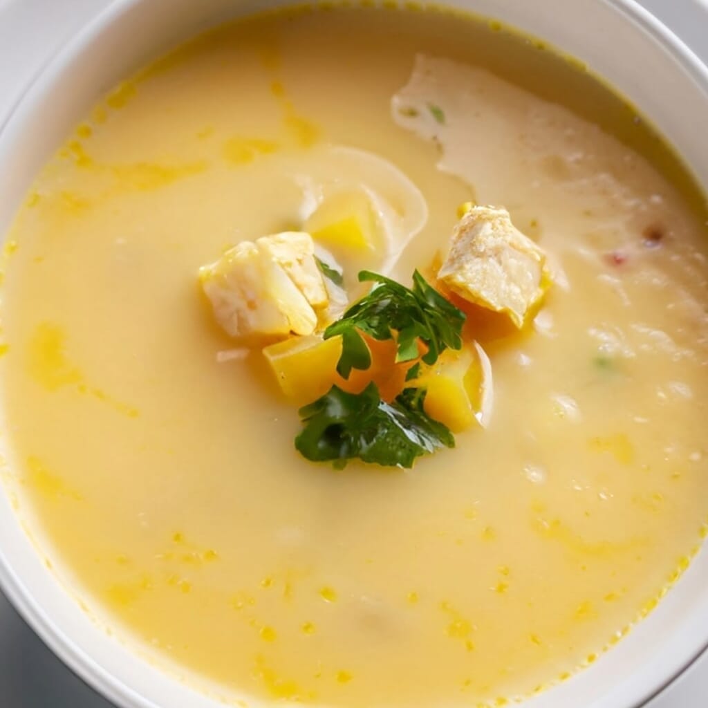 Cheddar Chicken Soup