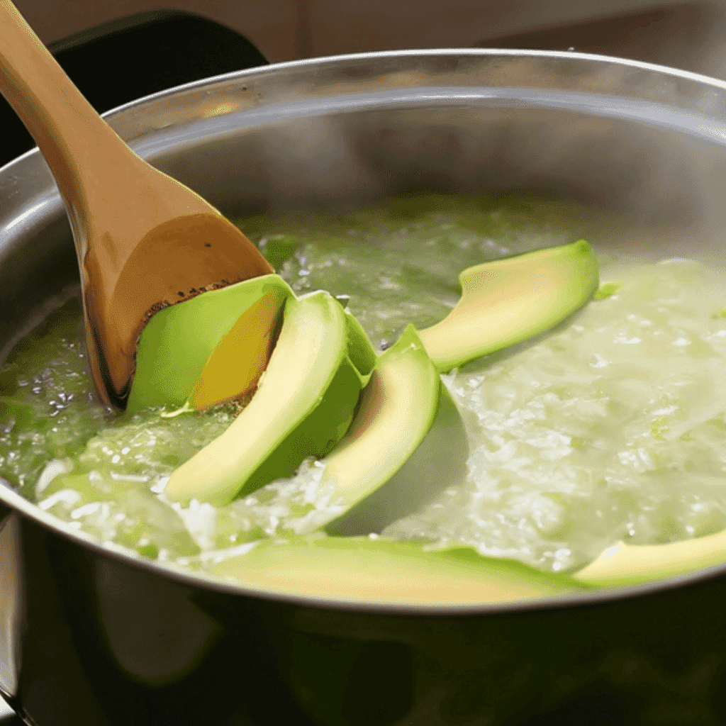 Cucumber And Avocado Soup 
