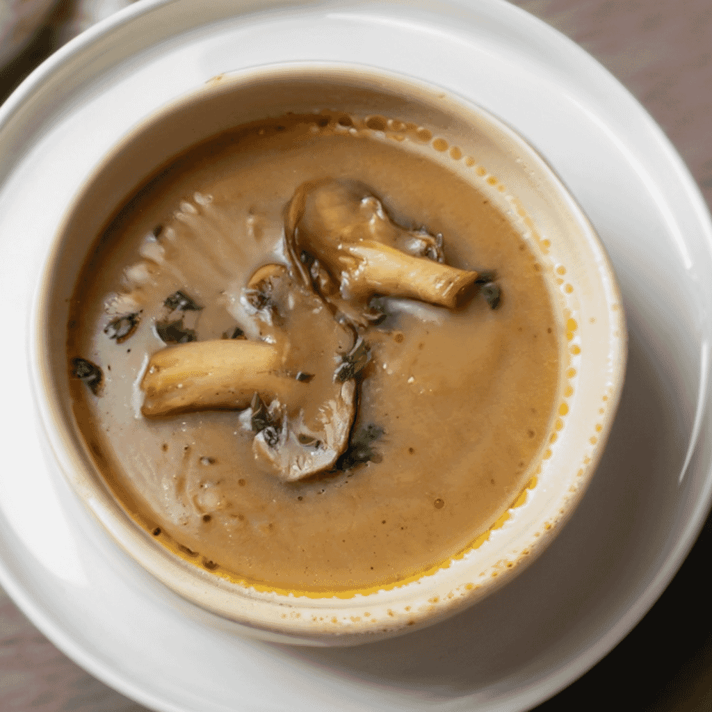 mushroom soup recipe 