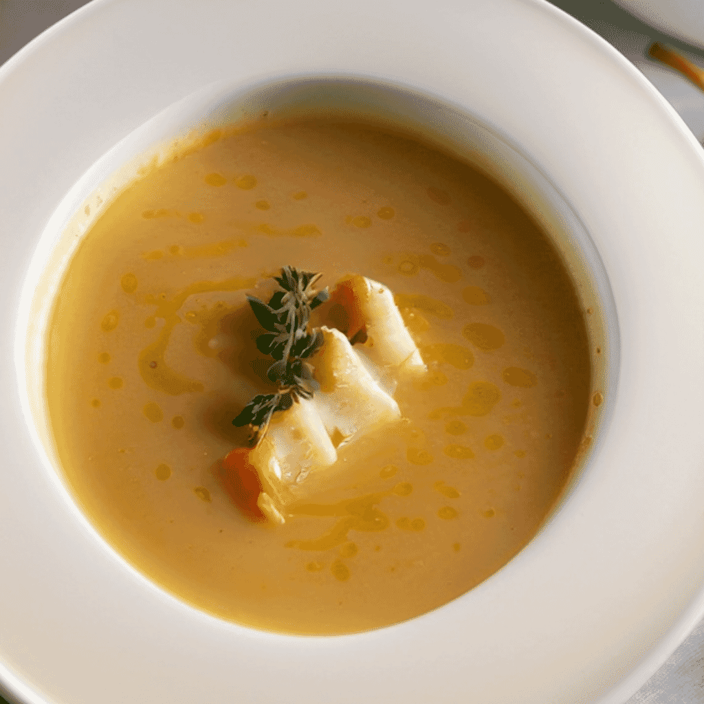 Pear And Parsnip Soup